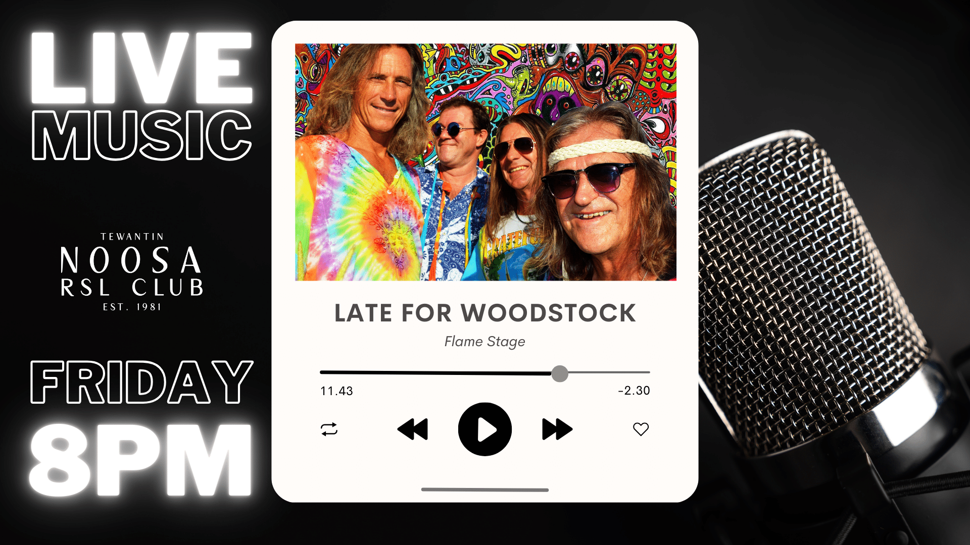 Late For Woodstock